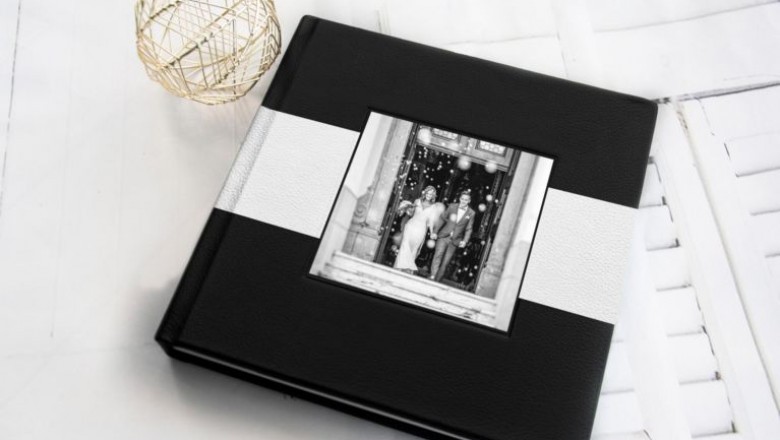 Unique Wedding Albums with Custom Details