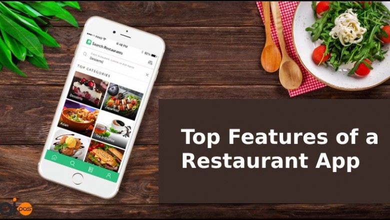 Top Features of a Restaurant App