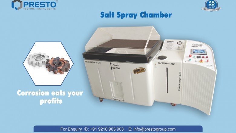 Salt Spray Chamber Manufacturer and Supplier