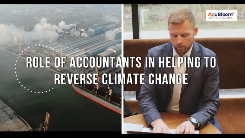 Role of accountants in helping to reverse climate change