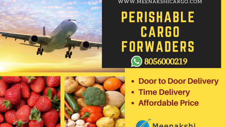 Take perishable and live fish cargo services in Chennai. Get the best service with us Today.