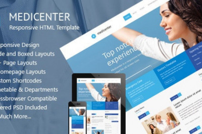 MediCenter WordPress Theme - Health Medical Clinic WordPress Theme