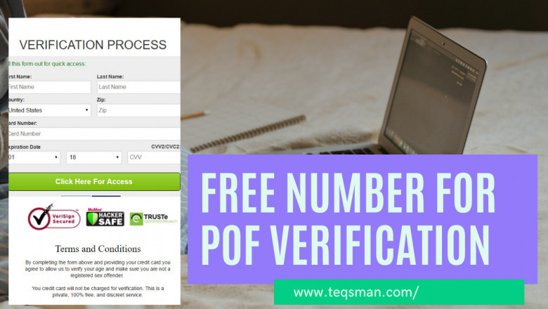 pof phone number verification