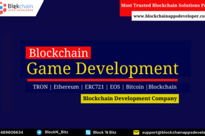 Blockchain Game Development Company - Build Your Decentralized Games On Popular Blockchain Networks