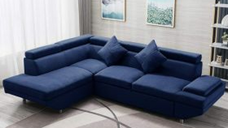 Purchase Modern L Shaped Fabric Sofa Designs Online At Casastyle