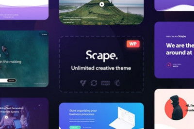 Scape WordPress Theme - Best Multipurpose WordPress theme