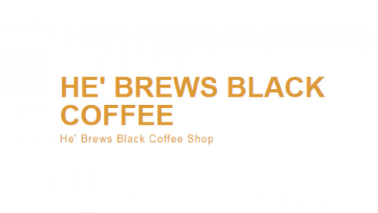Indulge in your favorite coffee with Hebrews black coffee!