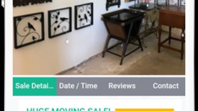 Garage Sales, Yard Sales and Estate Sales in your area by viewing a map