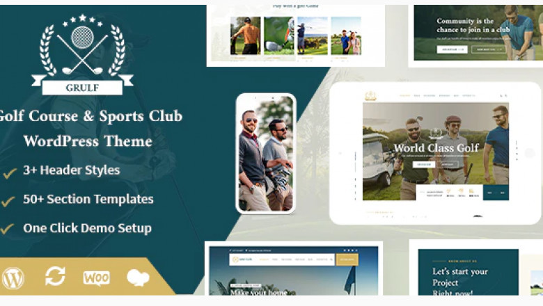 Grulf – Latest Golf Club WordPress Theme