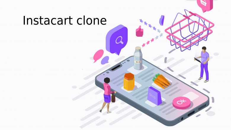 Launch the Instacart clone app with spectacular features