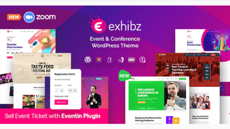 Exhibz – Latest Event Conference WordPress Theme 2021