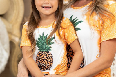 Spring Casual Dresses For Mom And Girl