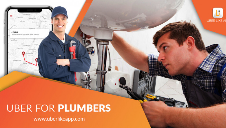 Uber for Plumber app development with the customizable solution