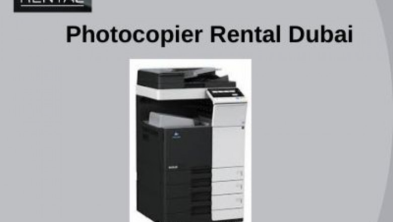 Why to Rent a Photocopier in Dubai?