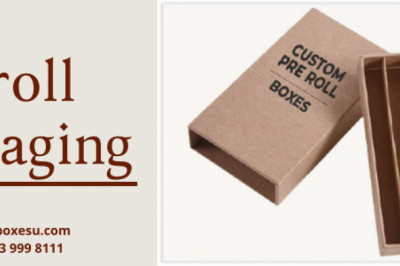 Pre roll packaging with printing designs in USA