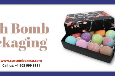 Luxury Bath bomb packaging available in Texas, USA