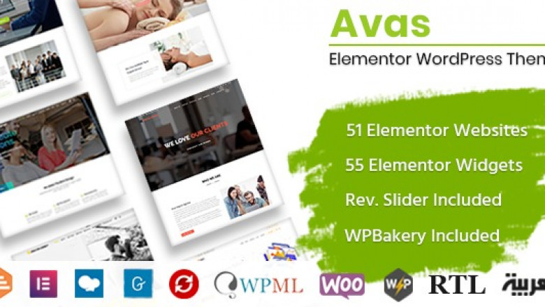 Avas Theme - Elementor WordPress Theme.