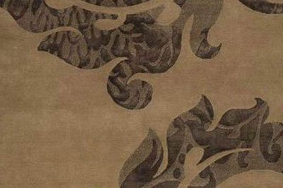 Floral Antique Hand Knotted Almeria Beige/Brown Area Rug Carpet Sale