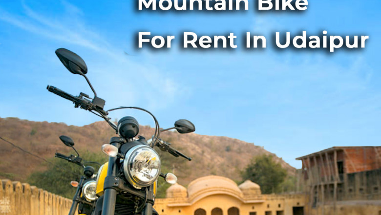 Hire Sanitized Two-Wheeler For Rent in Udaipur | Rent A Bike in Udaipur