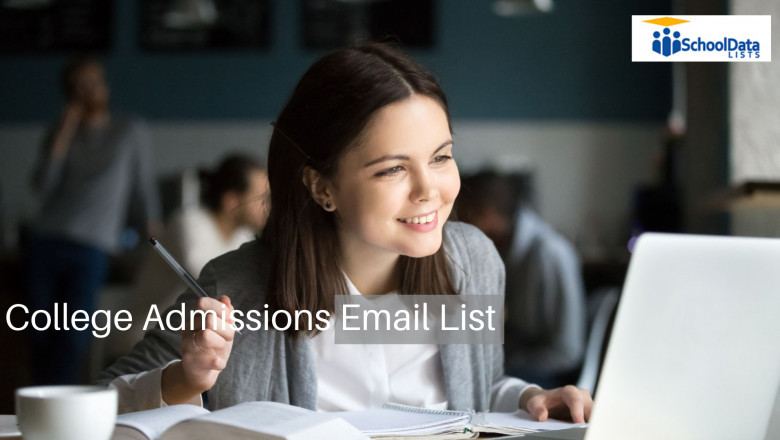 College Admissions Email List