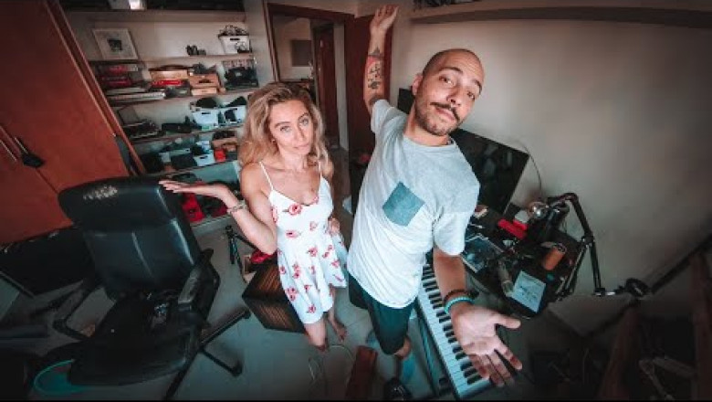 How to create a yoga room - Step 1 - Clean the mess!