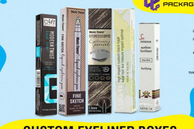 Shiny Eyeliner Packaging Makes Product Standout