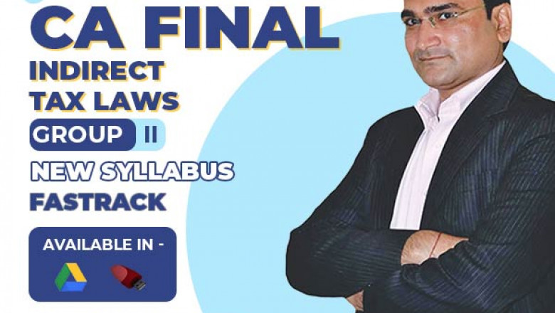 CA Final Online Pen Drive Classes by Manoj Batra - Edugyan