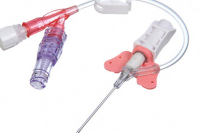 Cannula is a flexible tube with a retractable and sharp inner core which is inserted into a vein