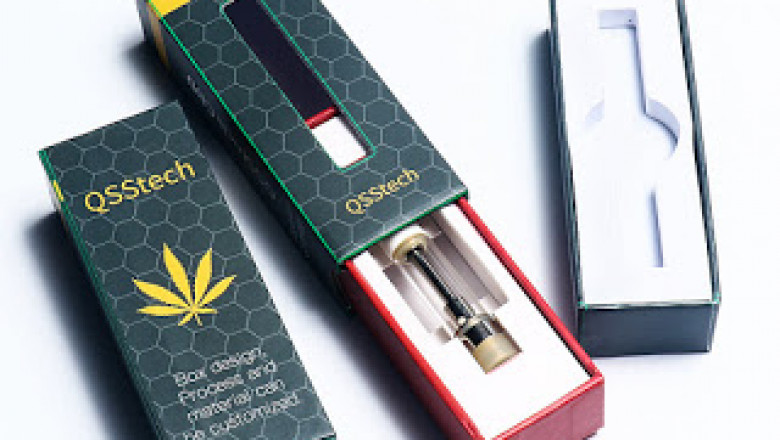 Get custom Vape Cartridge Packaging Boxes at CustomBoxesZone