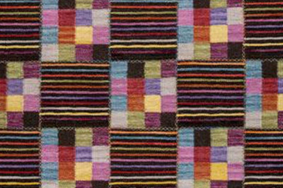 Hand Woven Stitched Look Kea Khema4 Brown/Multi Area Rug Carpet Sale