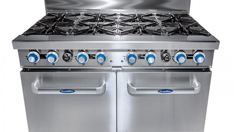 Commercial Gas Burners with Oven