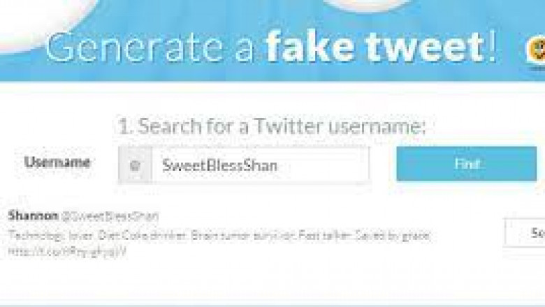 Generate fake tweets with ease in seconds