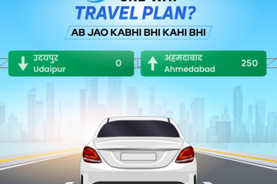 Book Sanitized One Way Taxi Rentals | Best One-Way Cabs in Udaipur