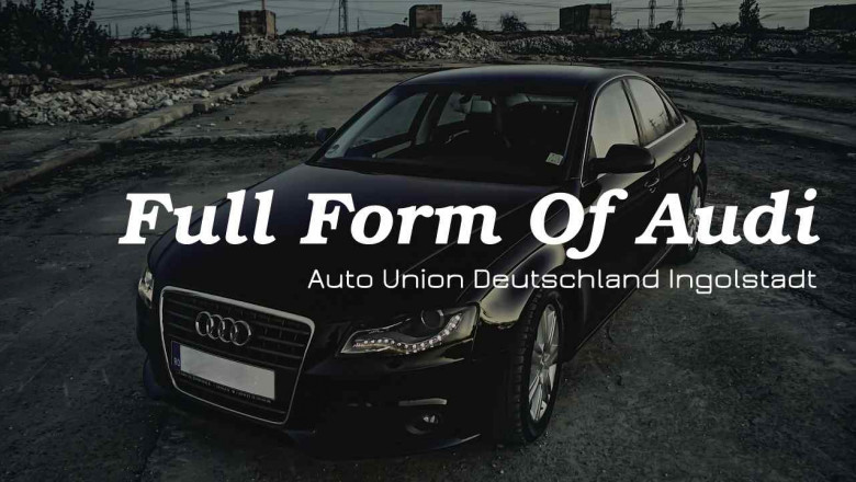 What is the full form of AUDI?