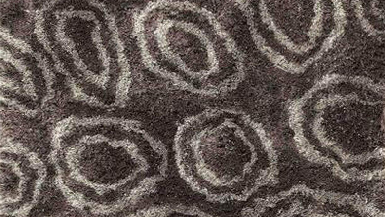 Hand-Tufted Abstract Contemporary Roca Island Grey Area Rug Carpet Sale
