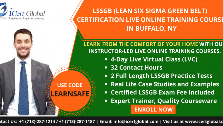 LSSGB Live Online Training (LVC) Course in Buffalo, NY