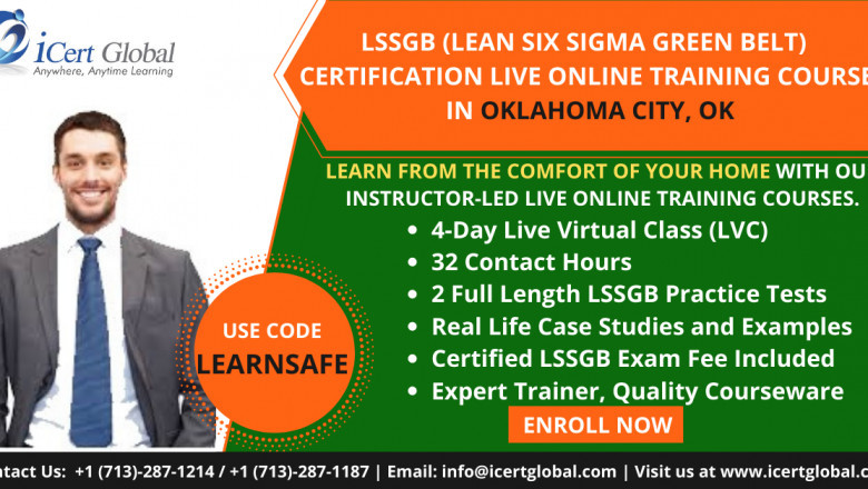 LSSGB Live OnlineTraining (LVC) Course in Oklahoma City, OK