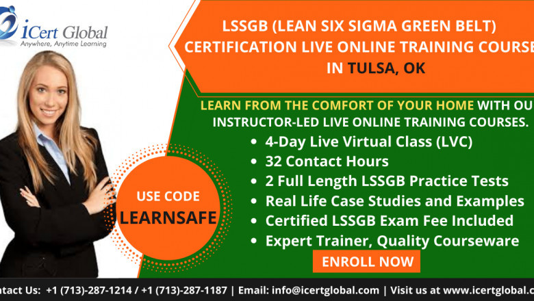 LSSGB Live OnlineTraining (LVC) Course in Tulsa, OK