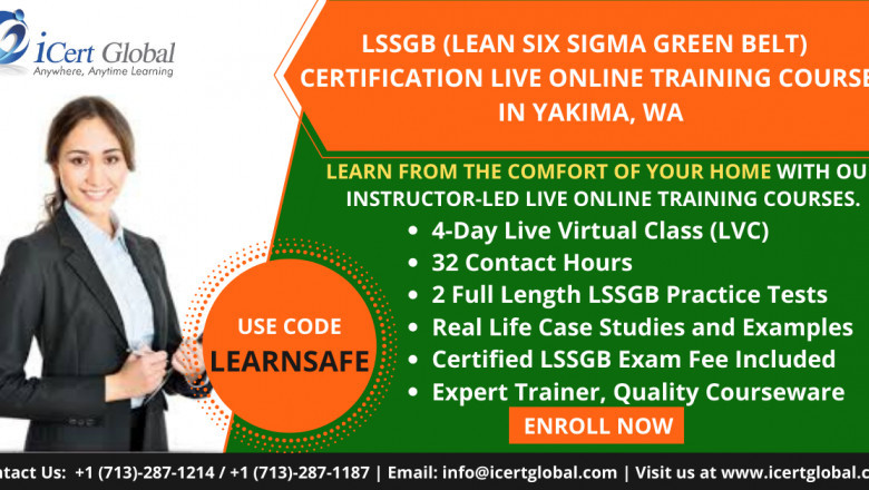 LSSGB Live OnlineTraining (LVC) Course in Yakima, WA
