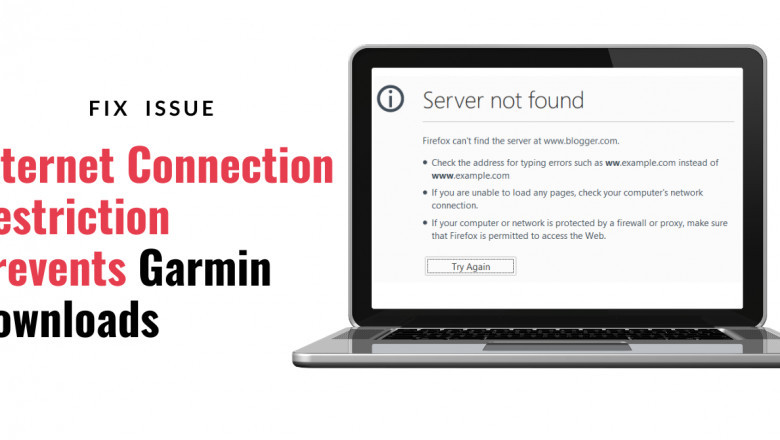 Fix Internet Connection Restriction Prevents Garmin Downloads