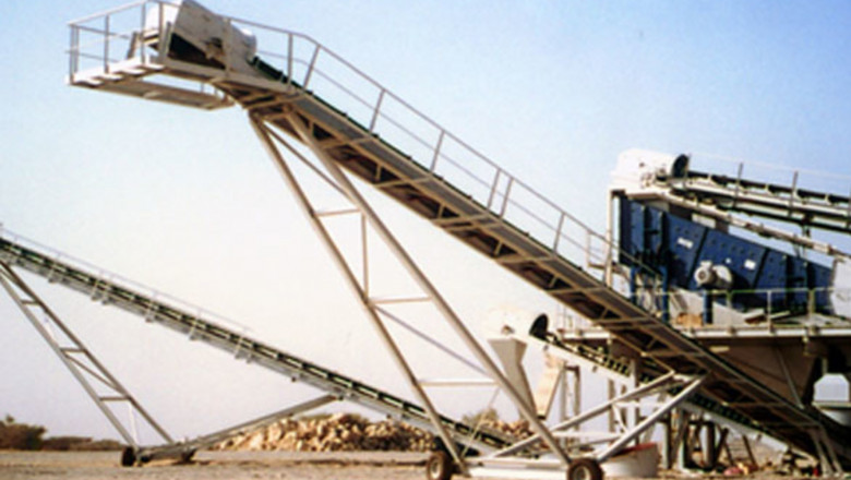 Bulk Material Handling Conveyor in Saudi Arabia and Qatar | Qurry Mining