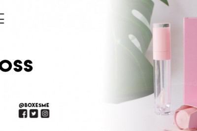 Lip gloss boxes & Eyelash boxes templates