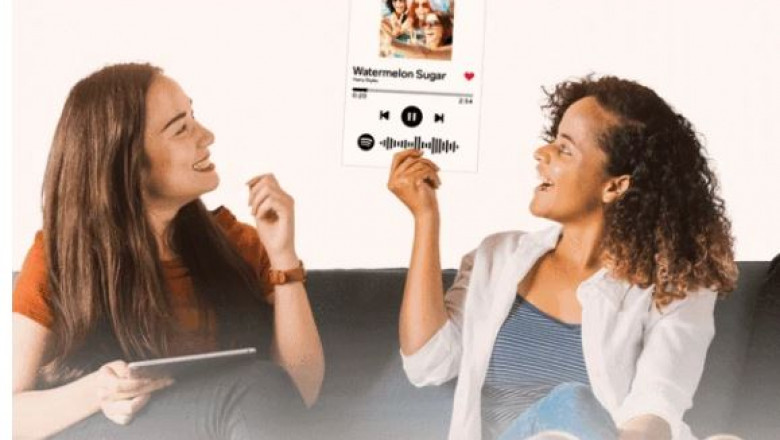 Spotify Glas Plaketten