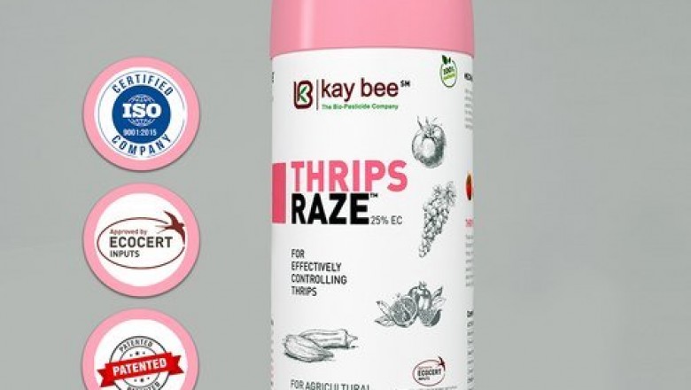 Best herbal-based bio-pesticide for thrips control | Thrips Raze | Kay Bee Bio Organics