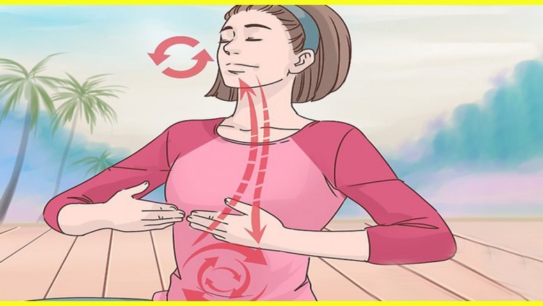 Deep breathing exercises for shortness of breath