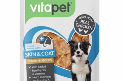 Buy Vitapet Skin & Coat Care Dog Treats With Chicken - DiscountPetCare