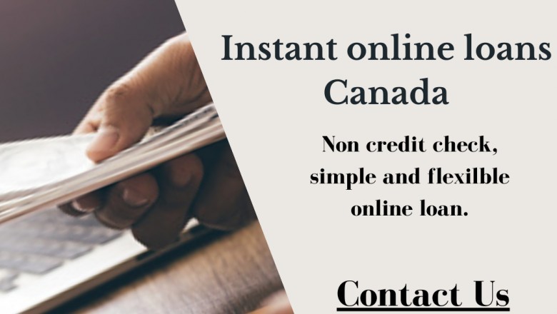 Instant online loans Canada