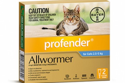 Buy Profender Spot-On Allwormer Paste For Cats Online - DiscountPetCare