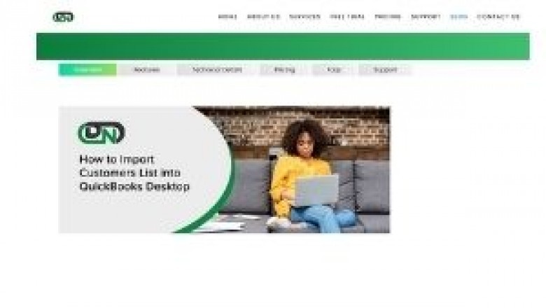 Way to import customer list into QuickBooks desktop