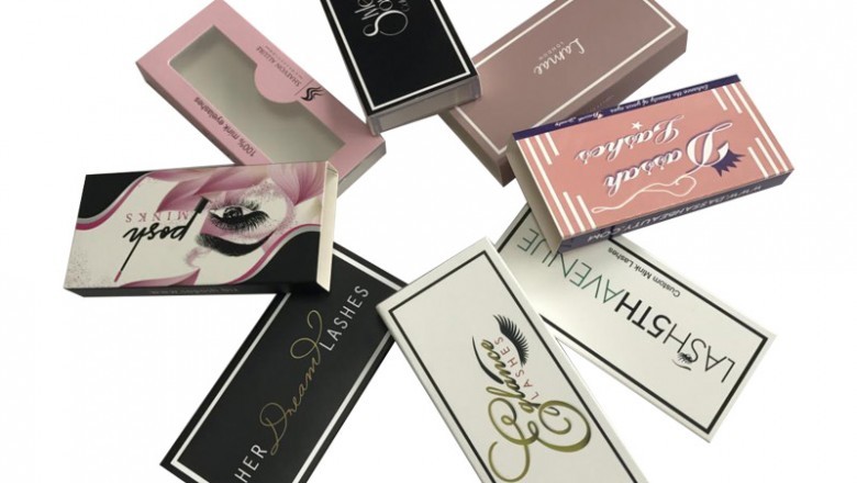 Custom Eyelash Packaging Boxes